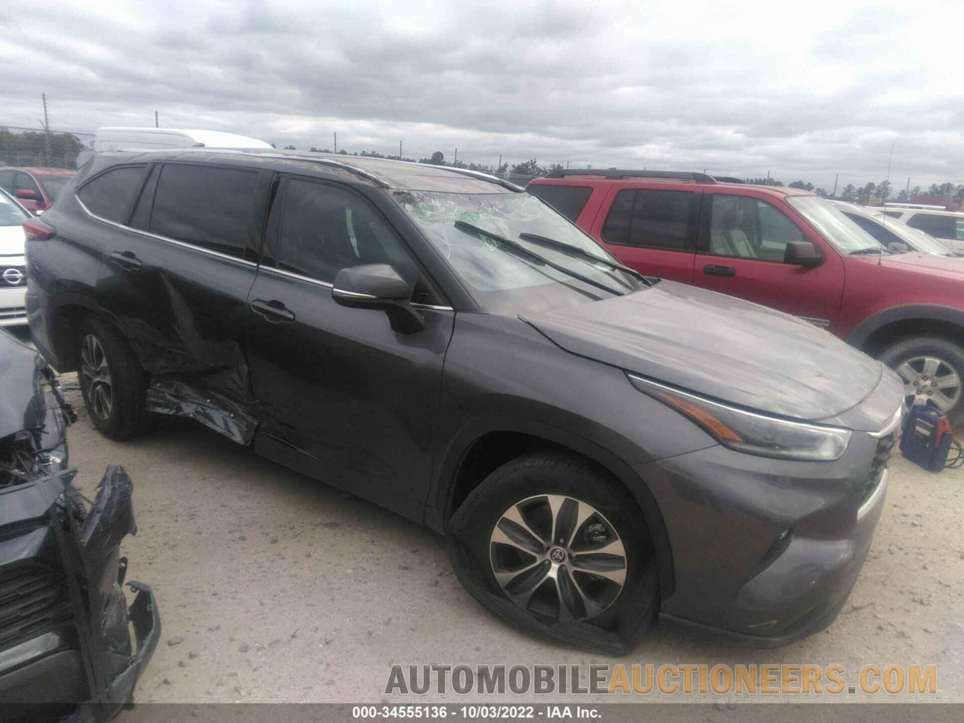 5TDGZRAH7MS086231 TOYOTA HIGHLANDER 2021