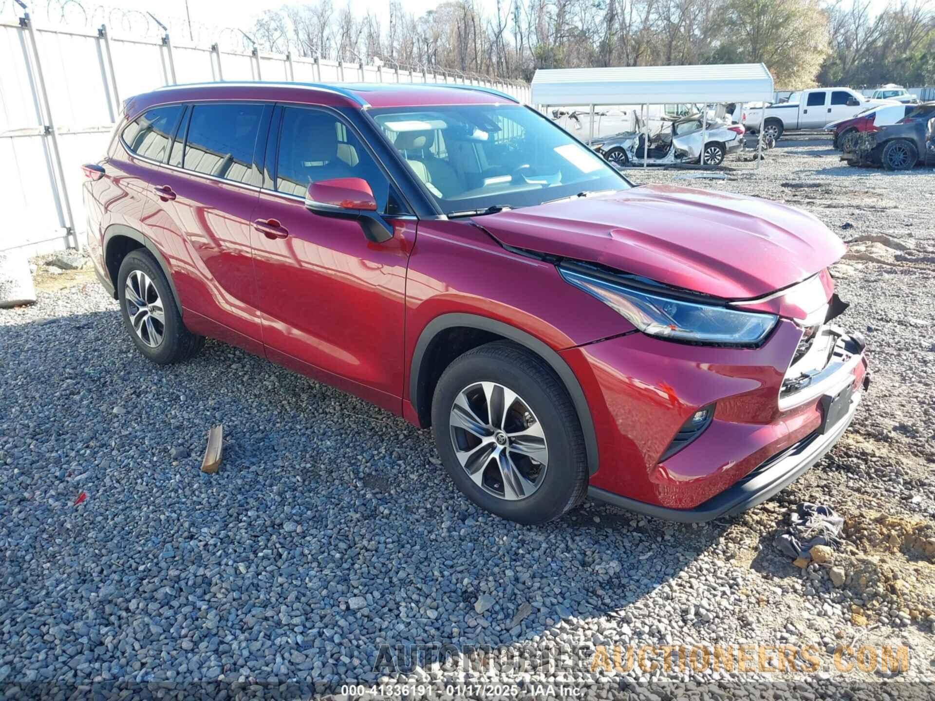 5TDGZRAH7MS522916 TOYOTA HIGHLANDER 2021