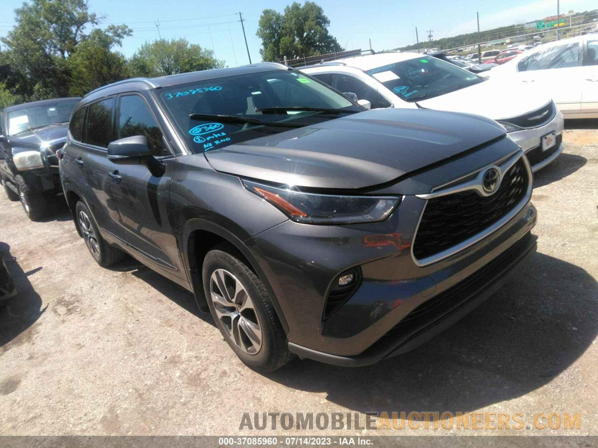 5TDGZRAH7MS527498 TOYOTA HIGHLANDER 2021