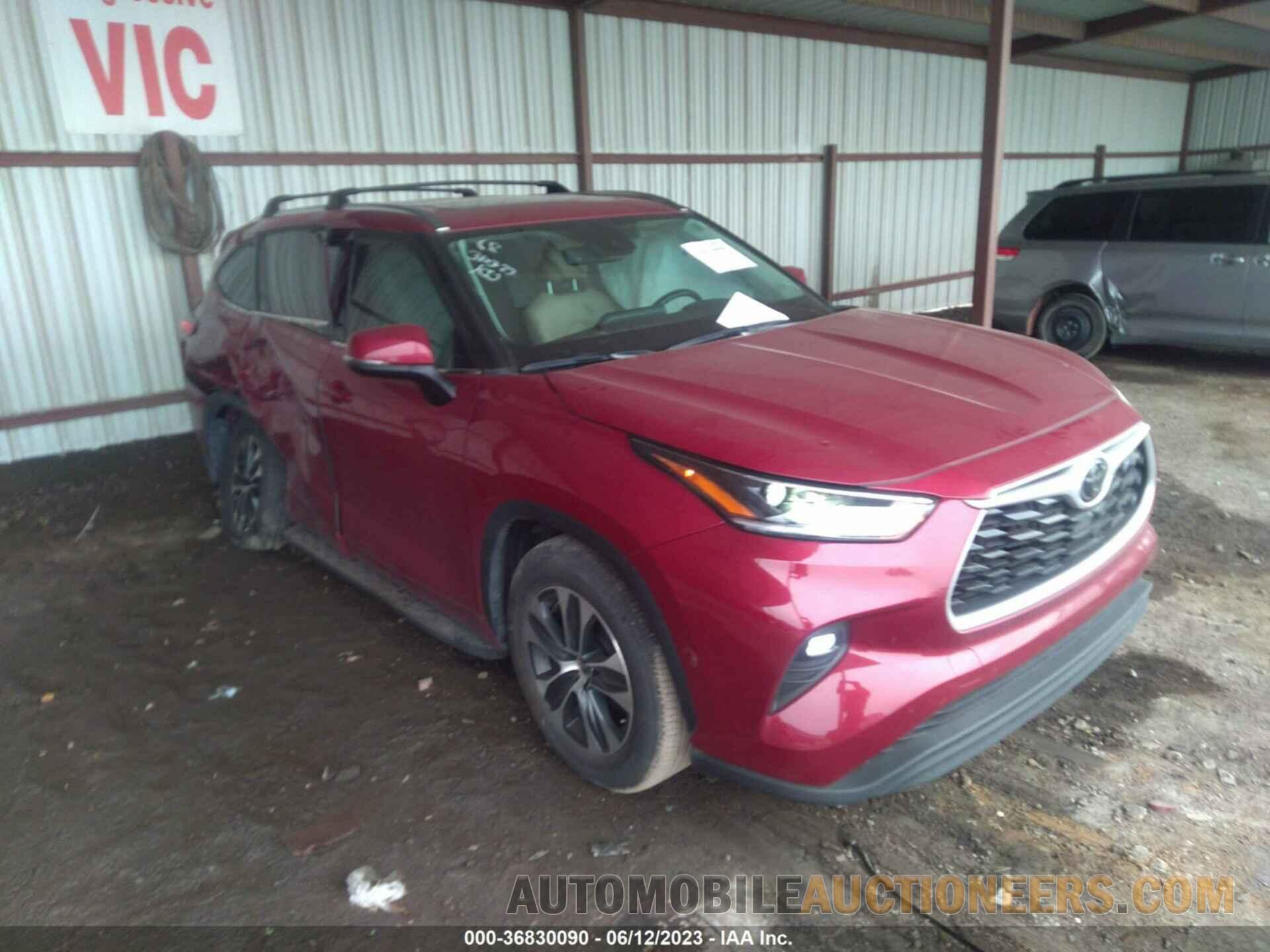 5TDGZRAH7MS532149 TOYOTA HIGHLANDER 2021