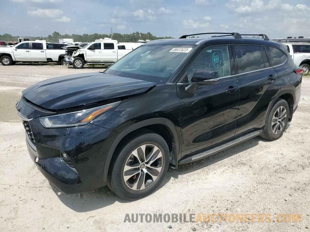 5TDGZRAH7MS532507 TOYOTA HIGHLANDER 2021