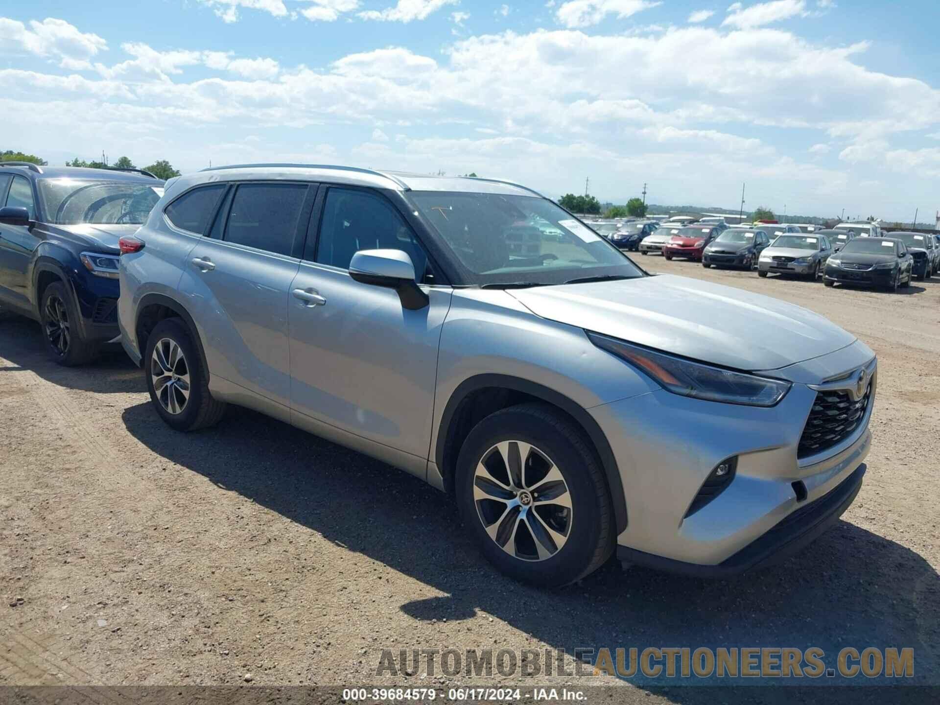 5TDGZRAH7MS532779 TOYOTA HIGHLANDER 2021