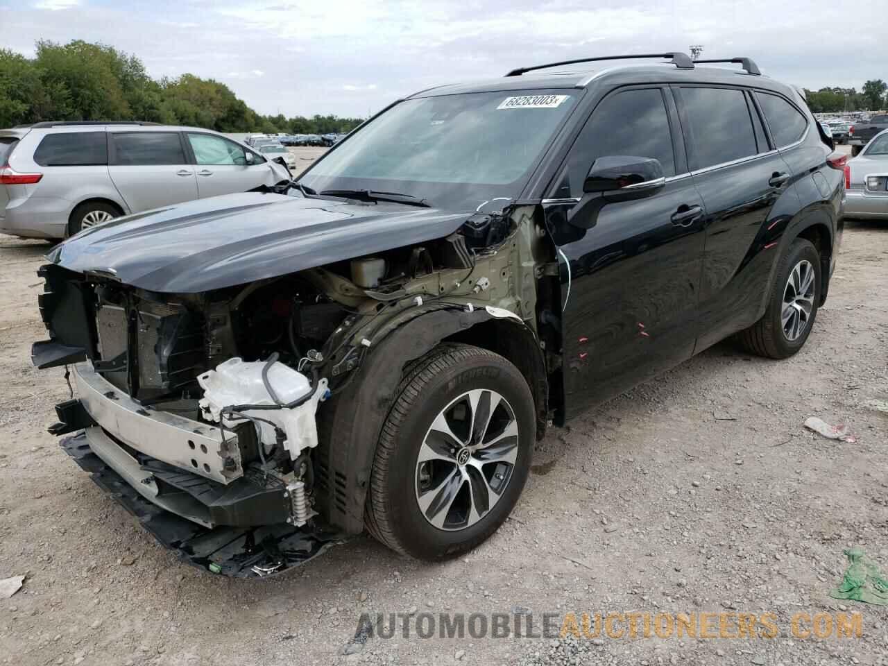 5TDGZRAH7MS537092 TOYOTA HIGHLANDER 2021