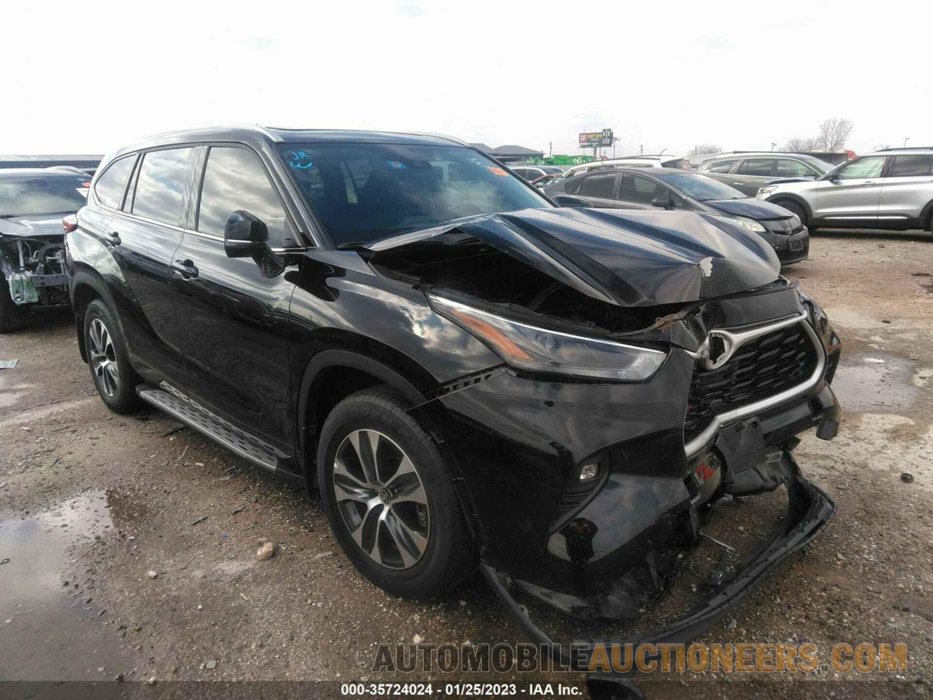 5TDGZRAH7NS130536 TOYOTA HIGHLANDER 2022