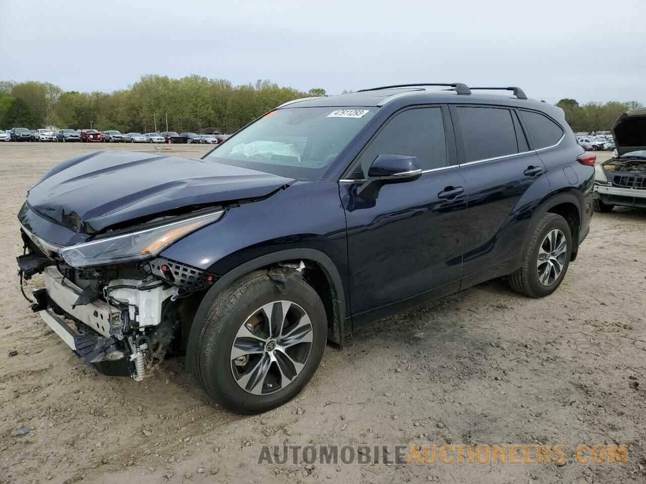 5TDGZRAH7NS136448 TOYOTA HIGHLANDER 2022