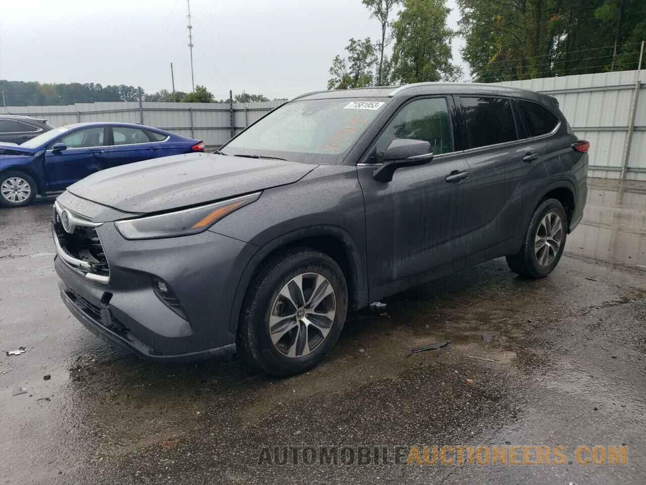 5TDGZRAH7NS142752 TOYOTA HIGHLANDER 2022