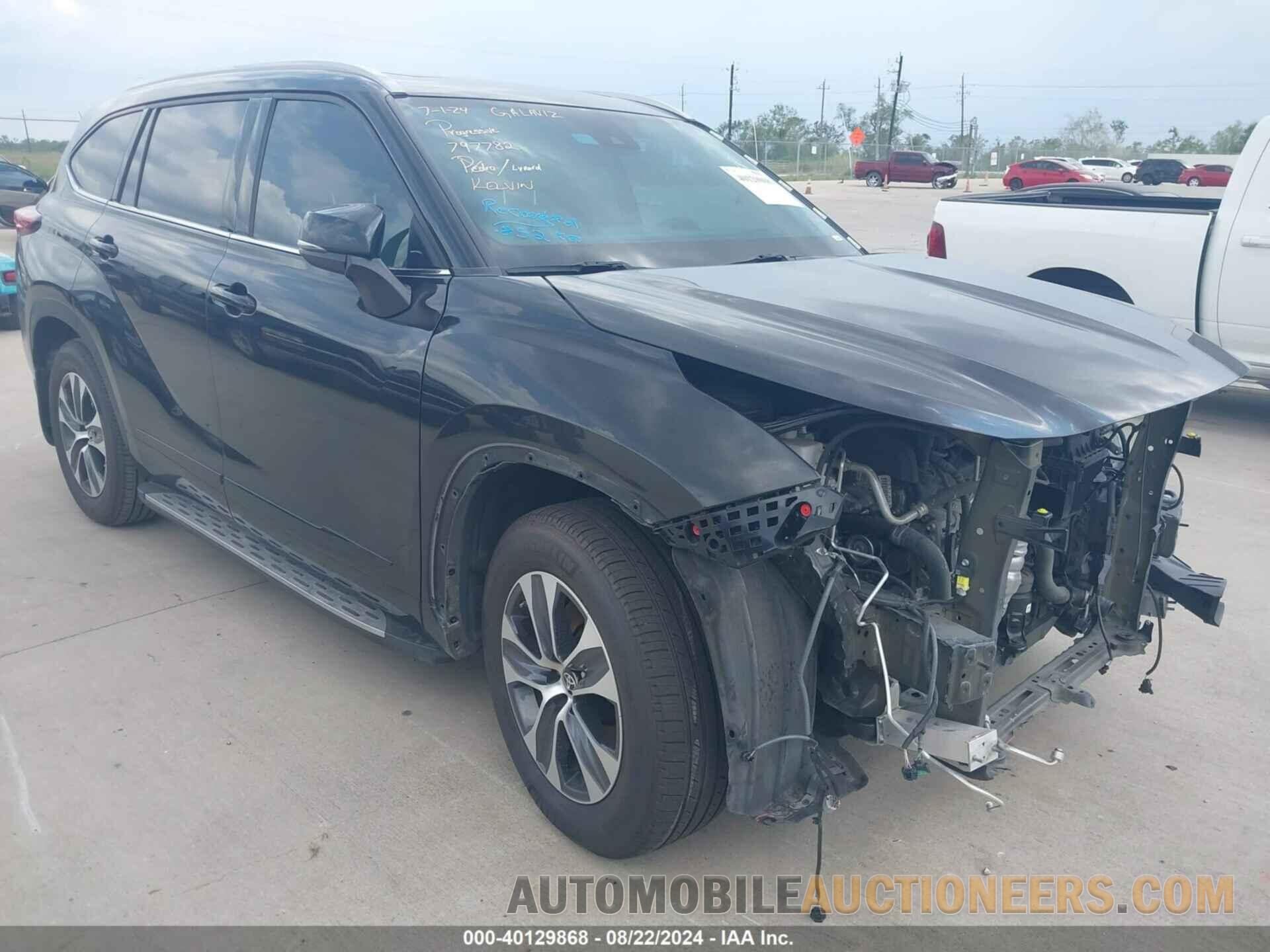 5TDGZRAH7NS142797 TOYOTA HIGHLANDER 2022