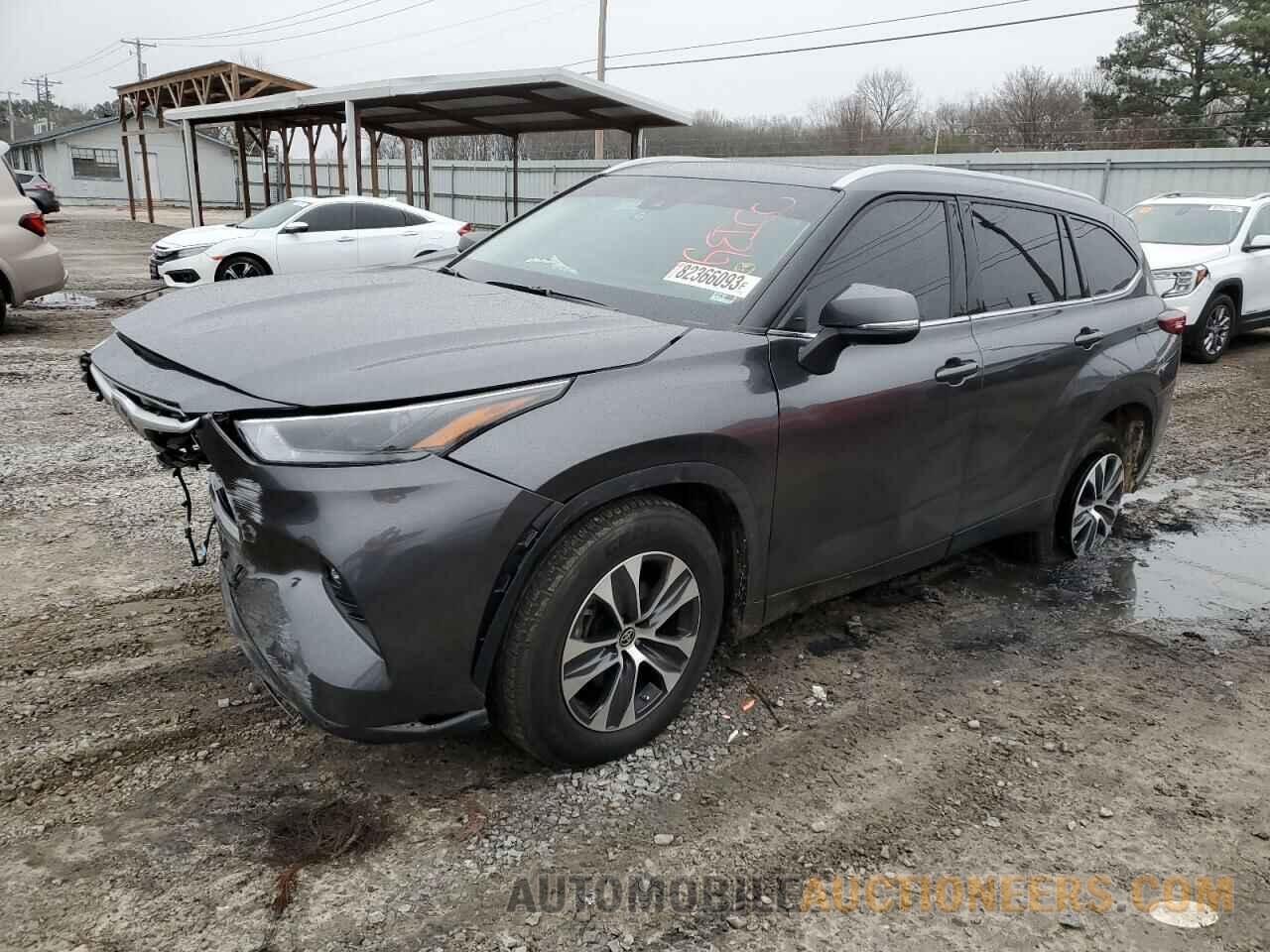 5TDGZRAH7NS538230 TOYOTA HIGHLANDER 2022