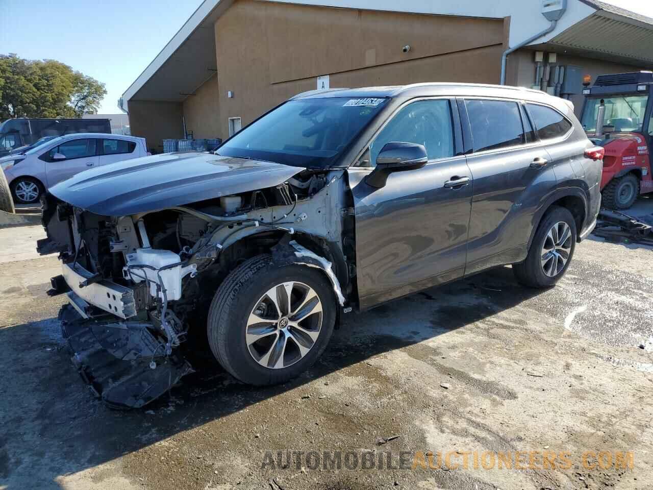 5TDGZRAH7NS554217 TOYOTA HIGHLANDER 2022