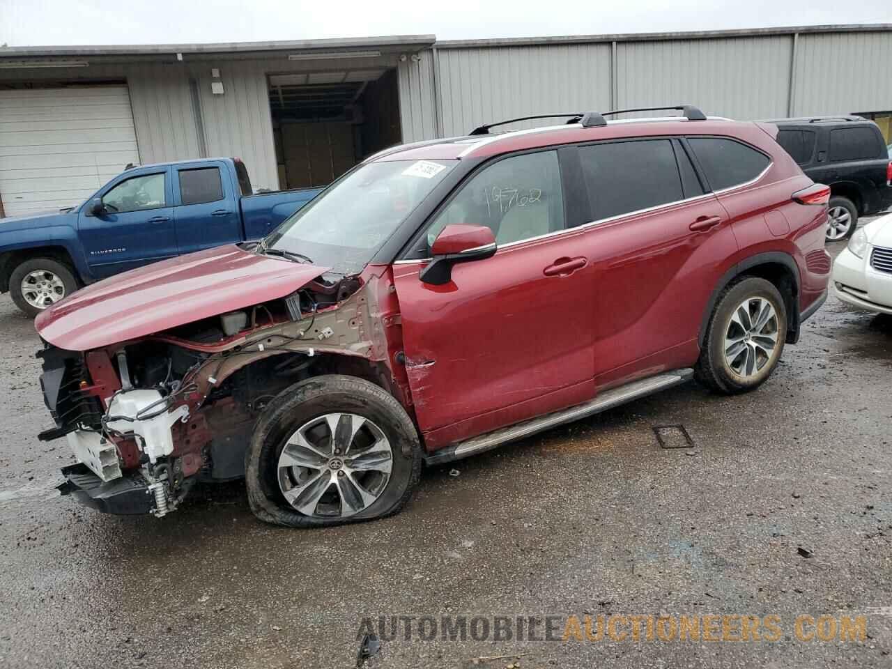 5TDGZRAH7NS554282 TOYOTA HIGHLANDER 2022