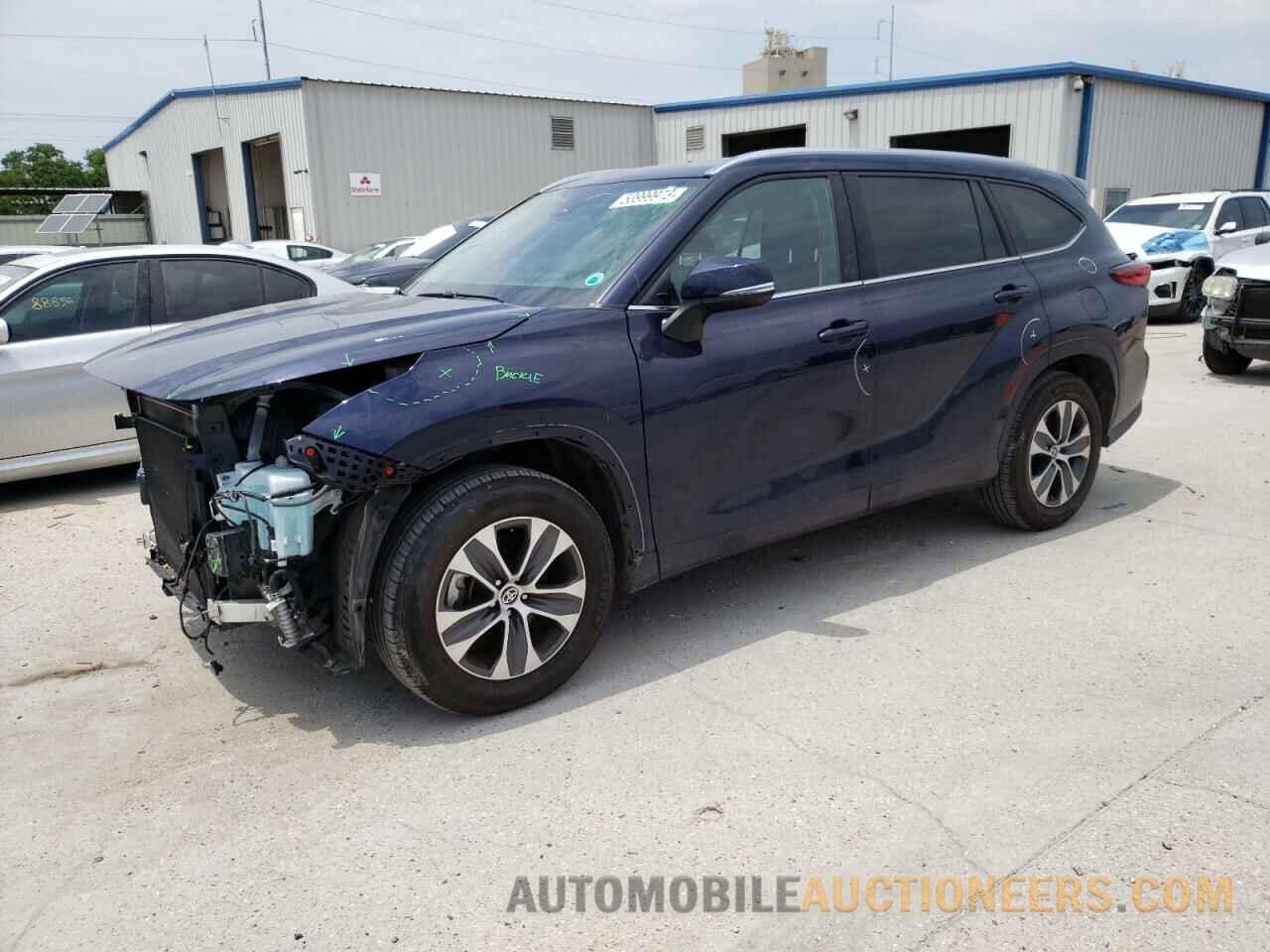 5TDGZRAH8MS050287 TOYOTA HIGHLANDER 2021