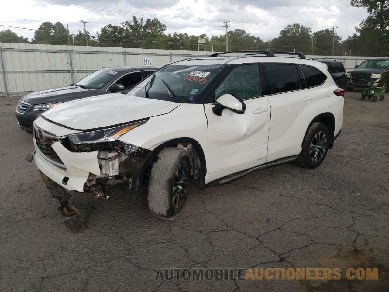 5TDGZRAH8MS063475 TOYOTA HIGHLANDER 2021