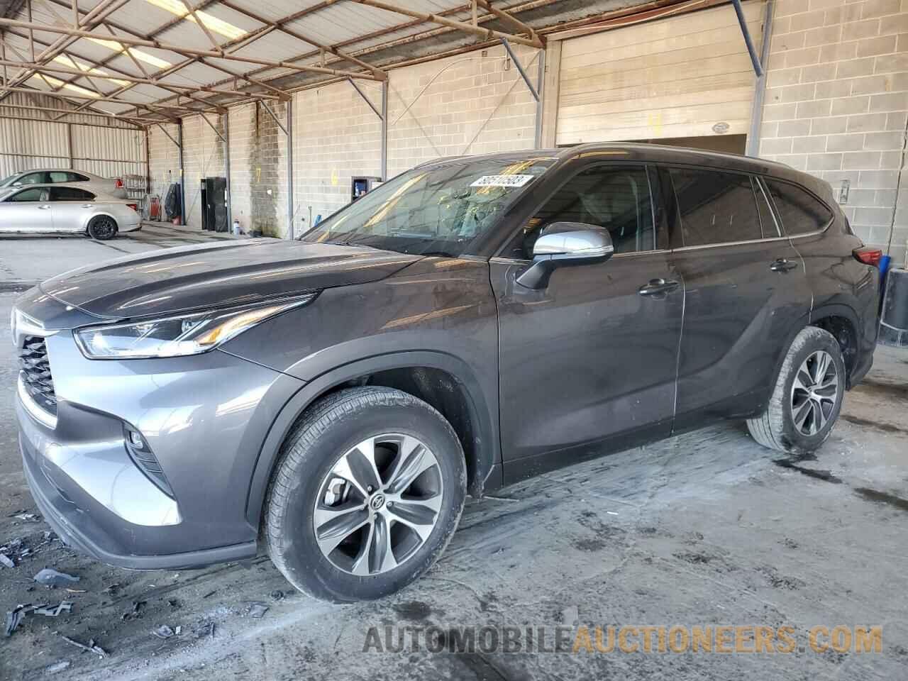 5TDGZRAH8MS078347 TOYOTA HIGHLANDER 2021