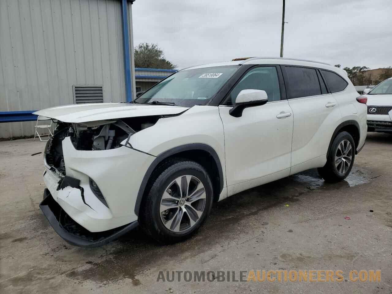 5TDGZRAH8MS523928 TOYOTA HIGHLANDER 2021