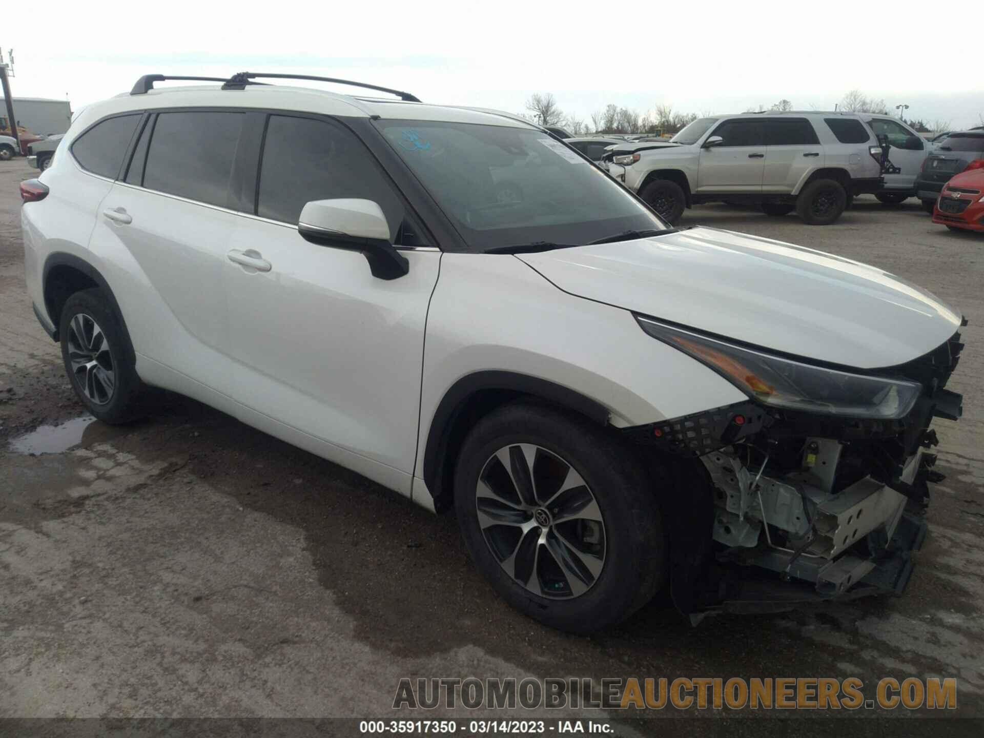 5TDGZRAH8MS529633 TOYOTA HIGHLANDER 2021