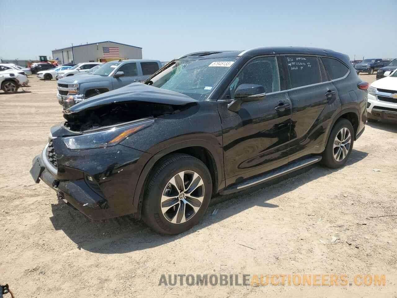 5TDGZRAH8NS117519 TOYOTA HIGHLANDER 2022