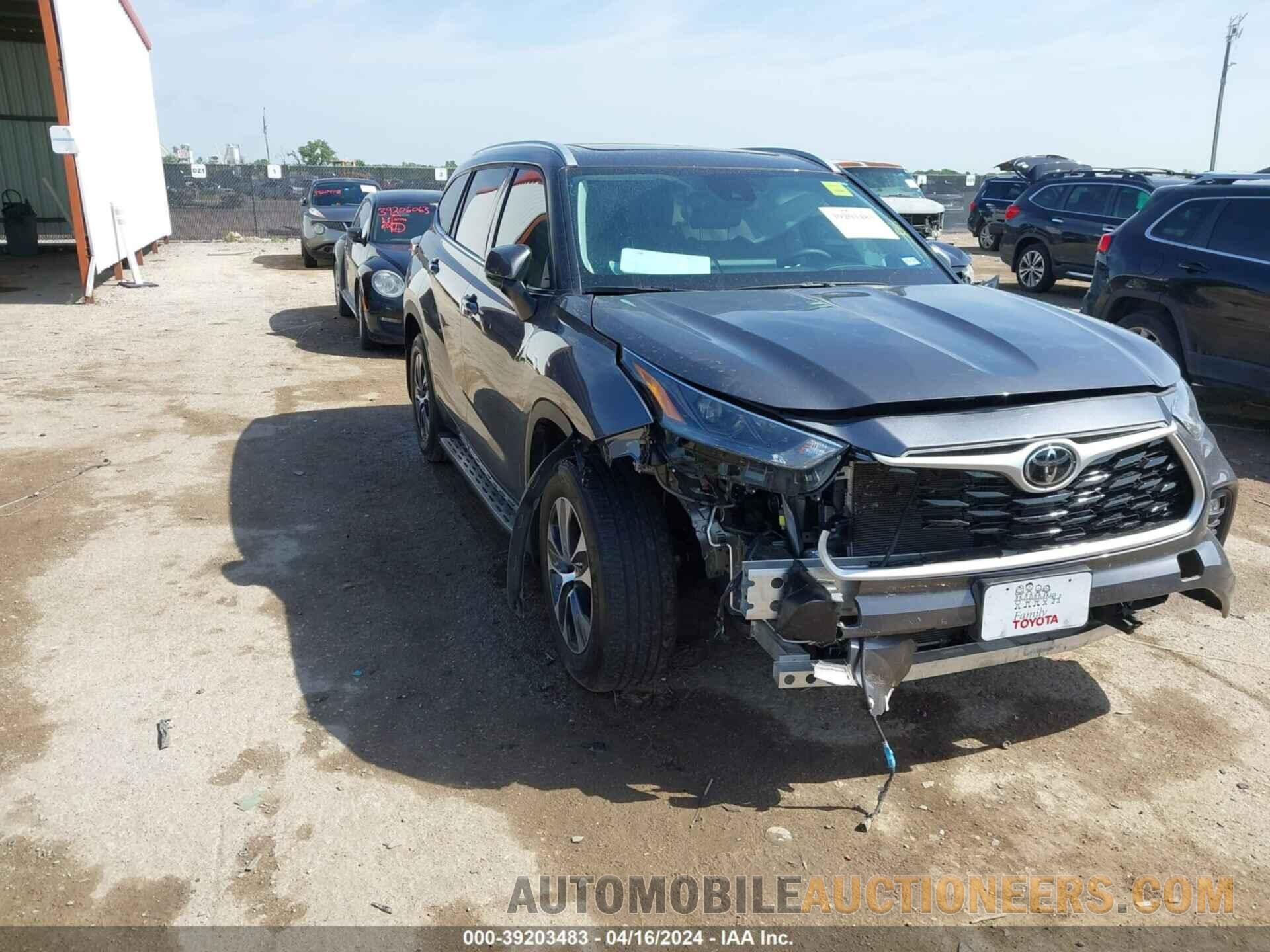 5TDGZRAH8NS142548 TOYOTA HIGHLANDER 2022