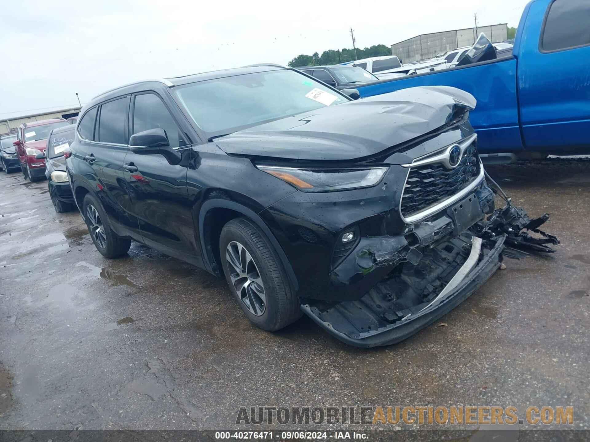 5TDGZRAH8NS540777 TOYOTA HIGHLANDER 2022