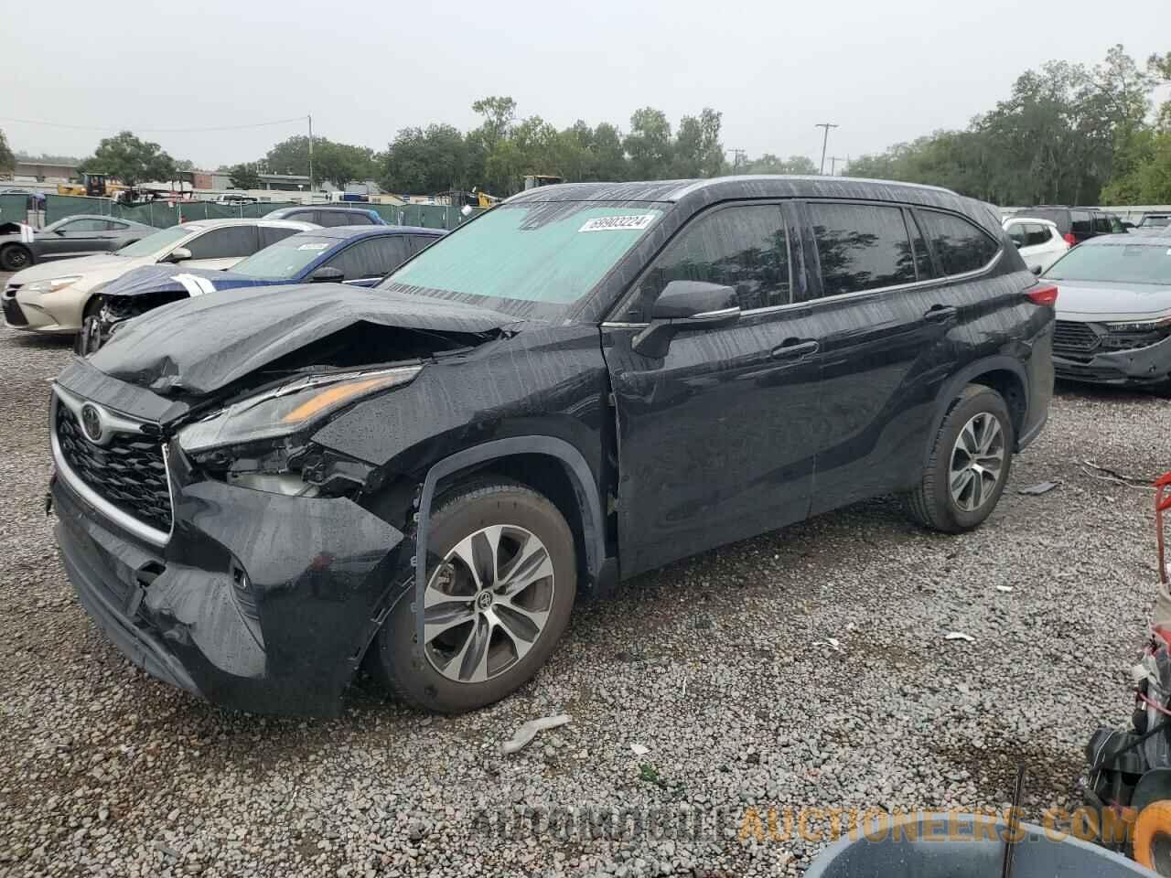 5TDGZRAH9MS033613 TOYOTA HIGHLANDER 2021