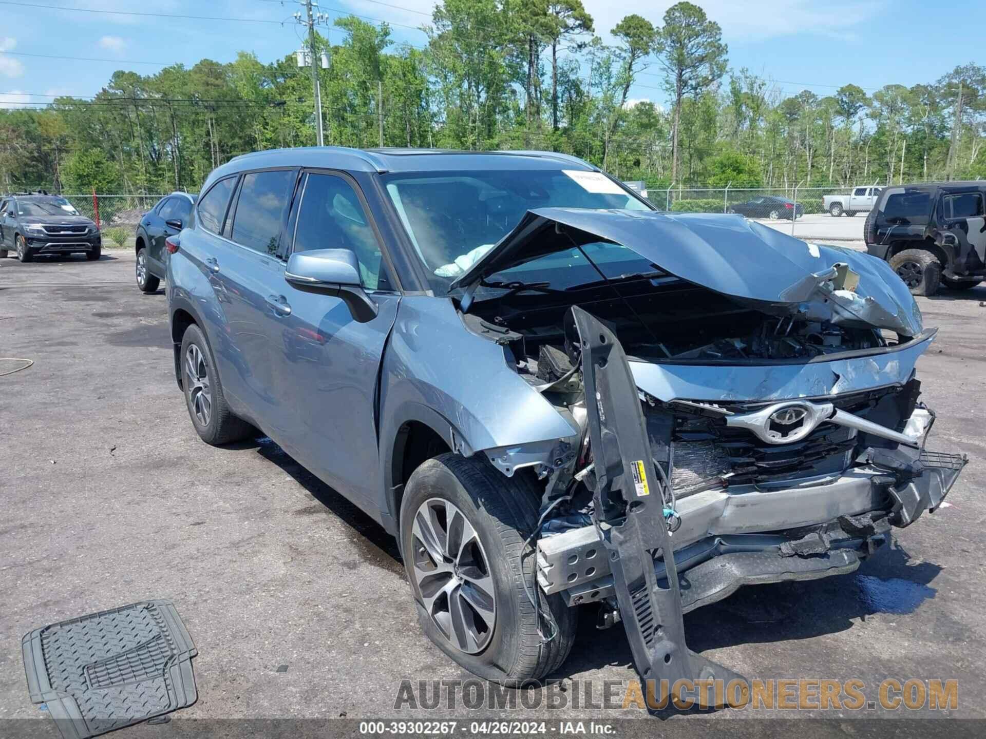 5TDGZRAH9MS064876 TOYOTA HIGHLANDER 2021