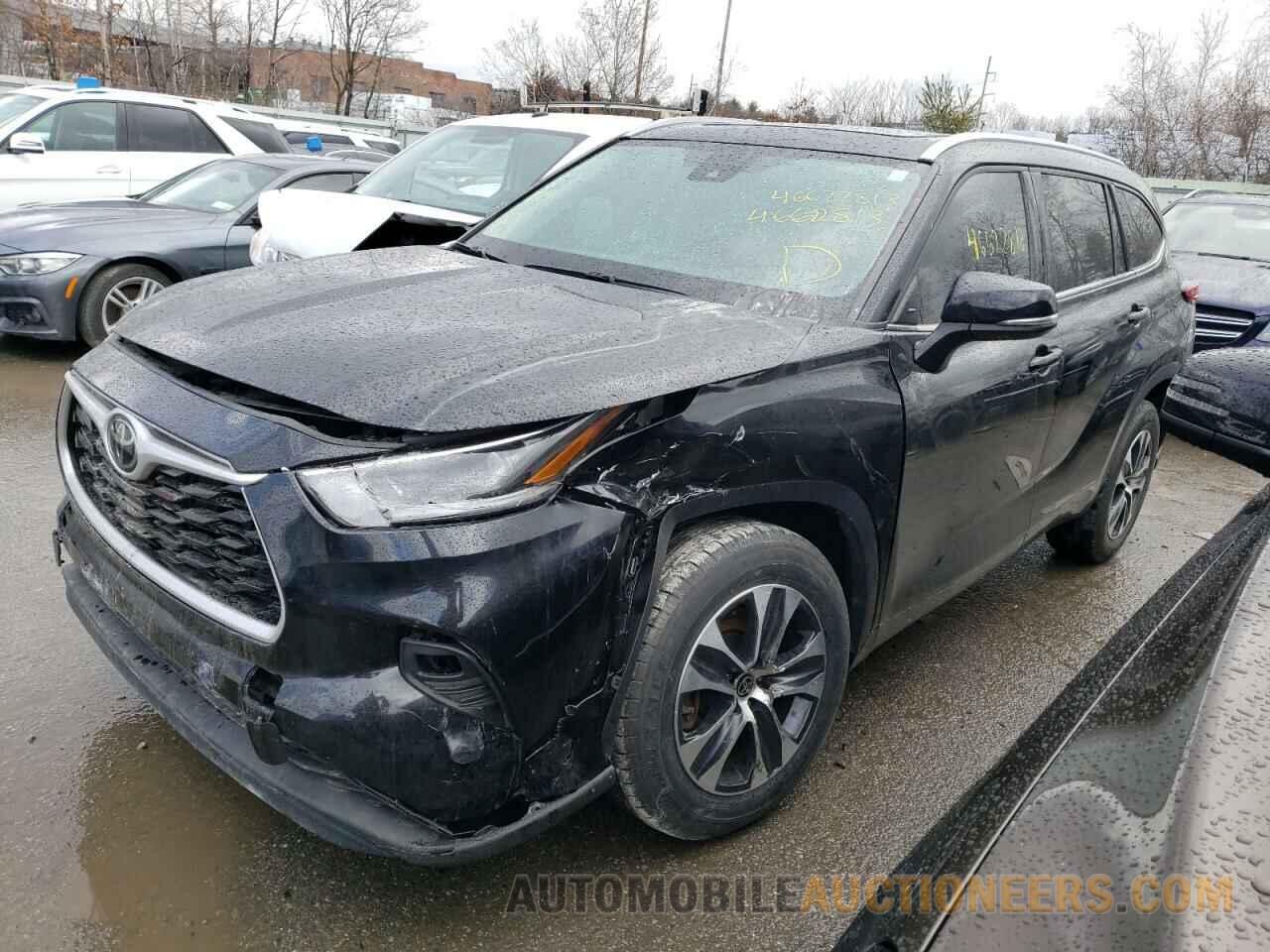 5TDGZRAH9MS075893 TOYOTA HIGHLANDER 2021