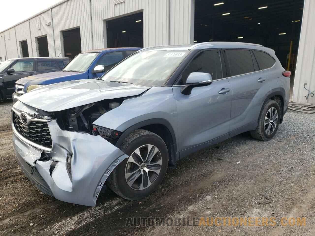 5TDGZRAH9MS085467 TOYOTA HIGHLANDER 2021