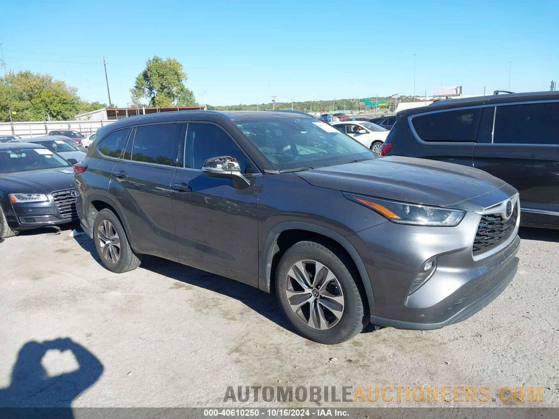 5TDGZRAH9MS520522 TOYOTA HIGHLANDER 2021