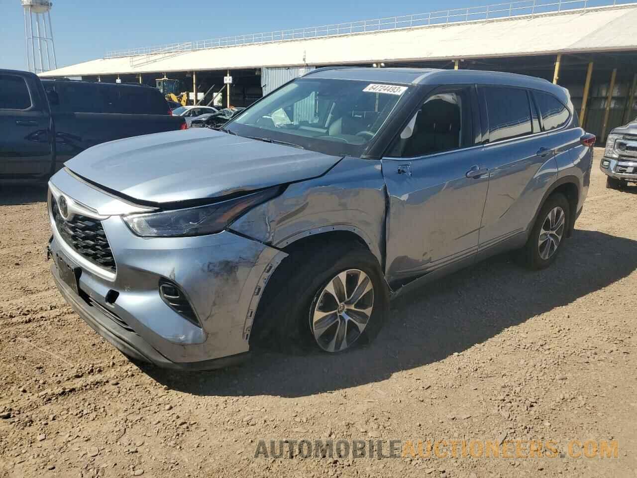 5TDGZRAH9NS140680 TOYOTA HIGHLANDER 2022