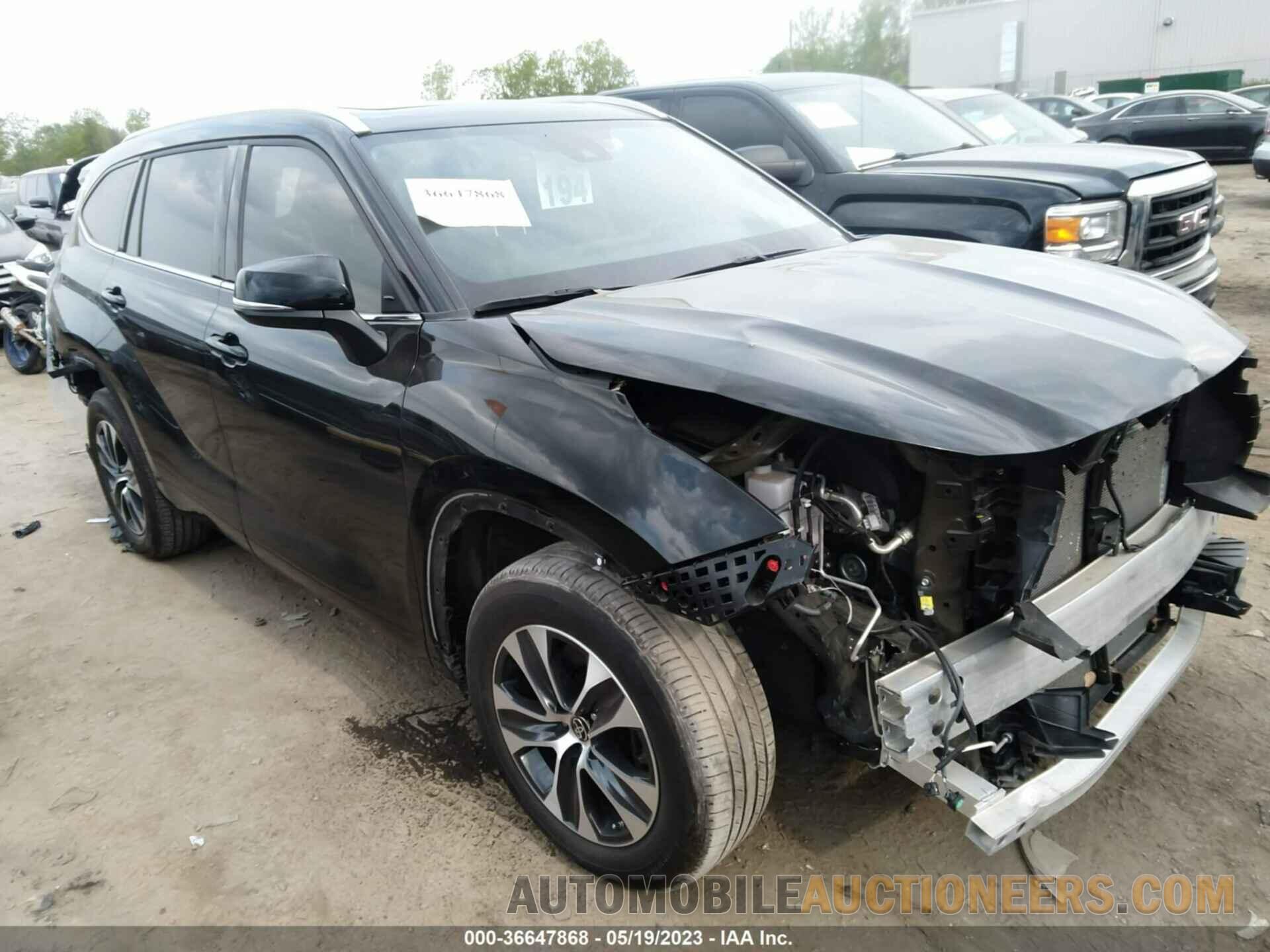 5TDGZRAH9NS544904 TOYOTA HIGHLANDER 2022