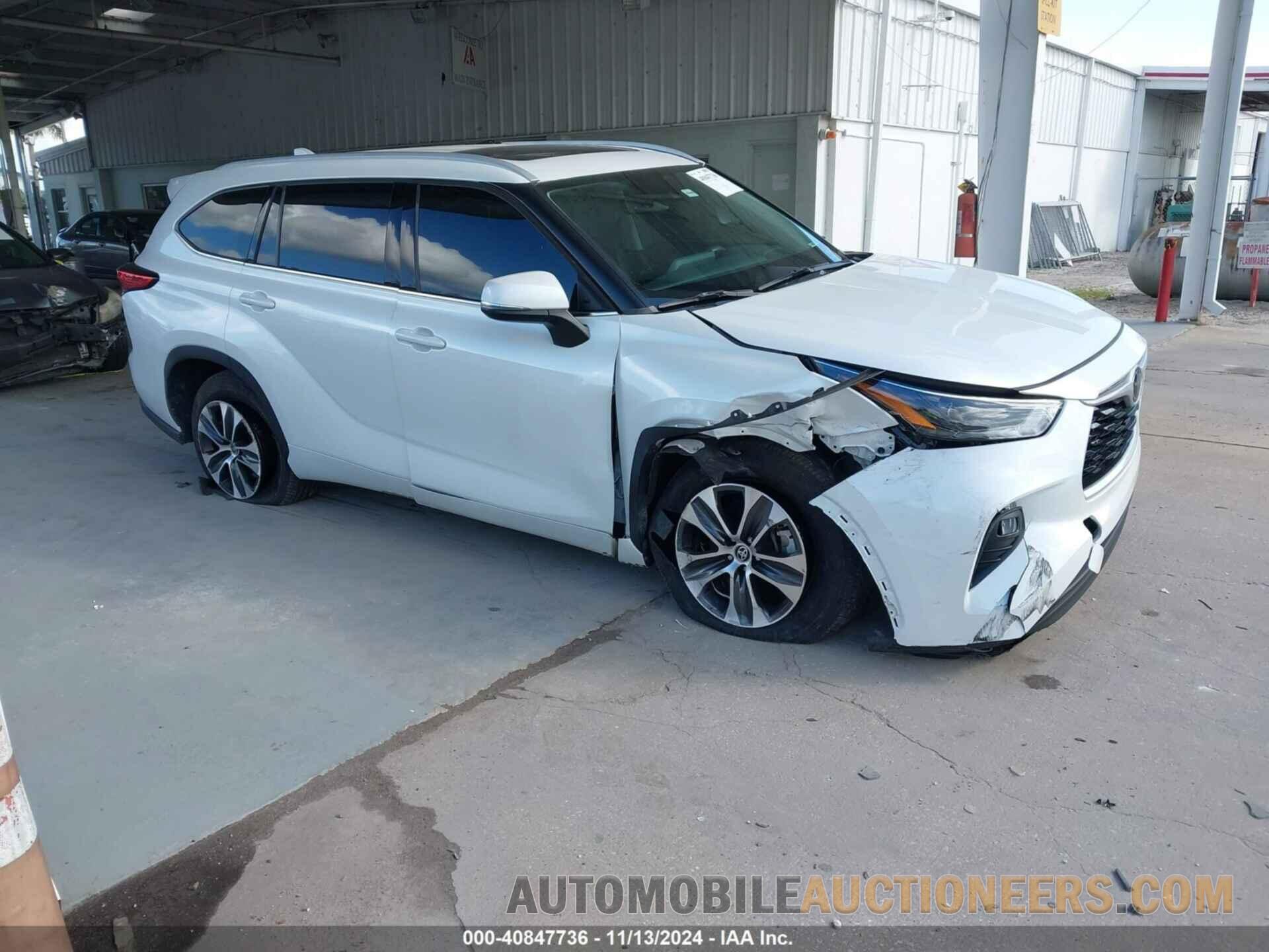 5TDGZRAH9NS553649 TOYOTA HIGHLANDER 2022