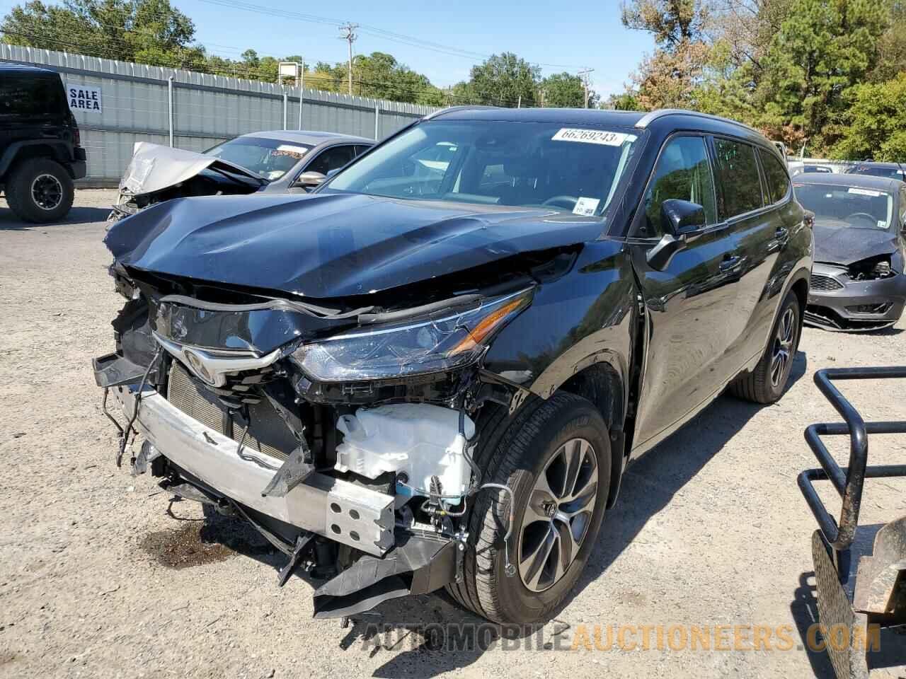 5TDGZRAH9NS559130 TOYOTA HIGHLANDER 2022