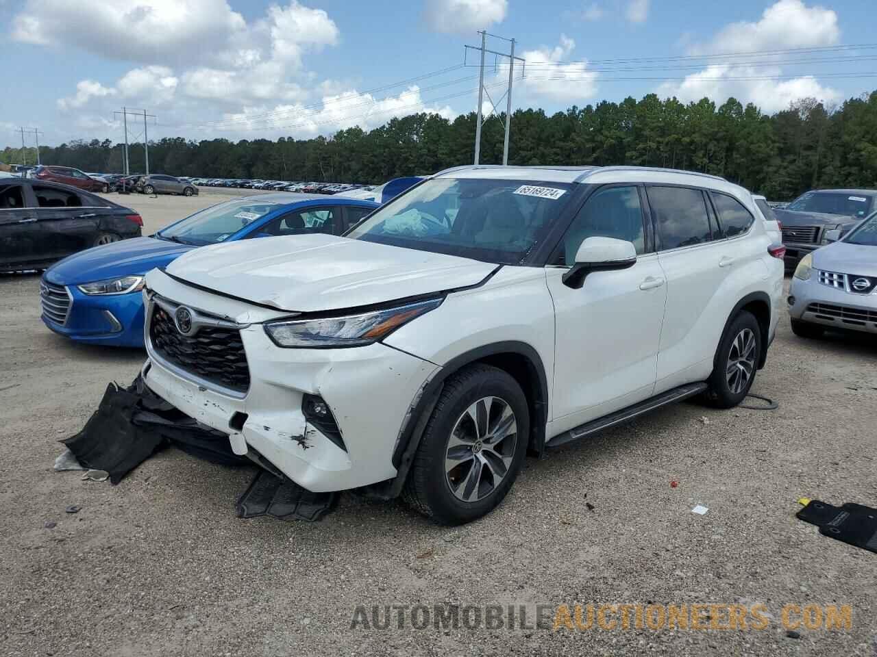 5TDGZRAHXLS000831 TOYOTA HIGHLANDER 2020