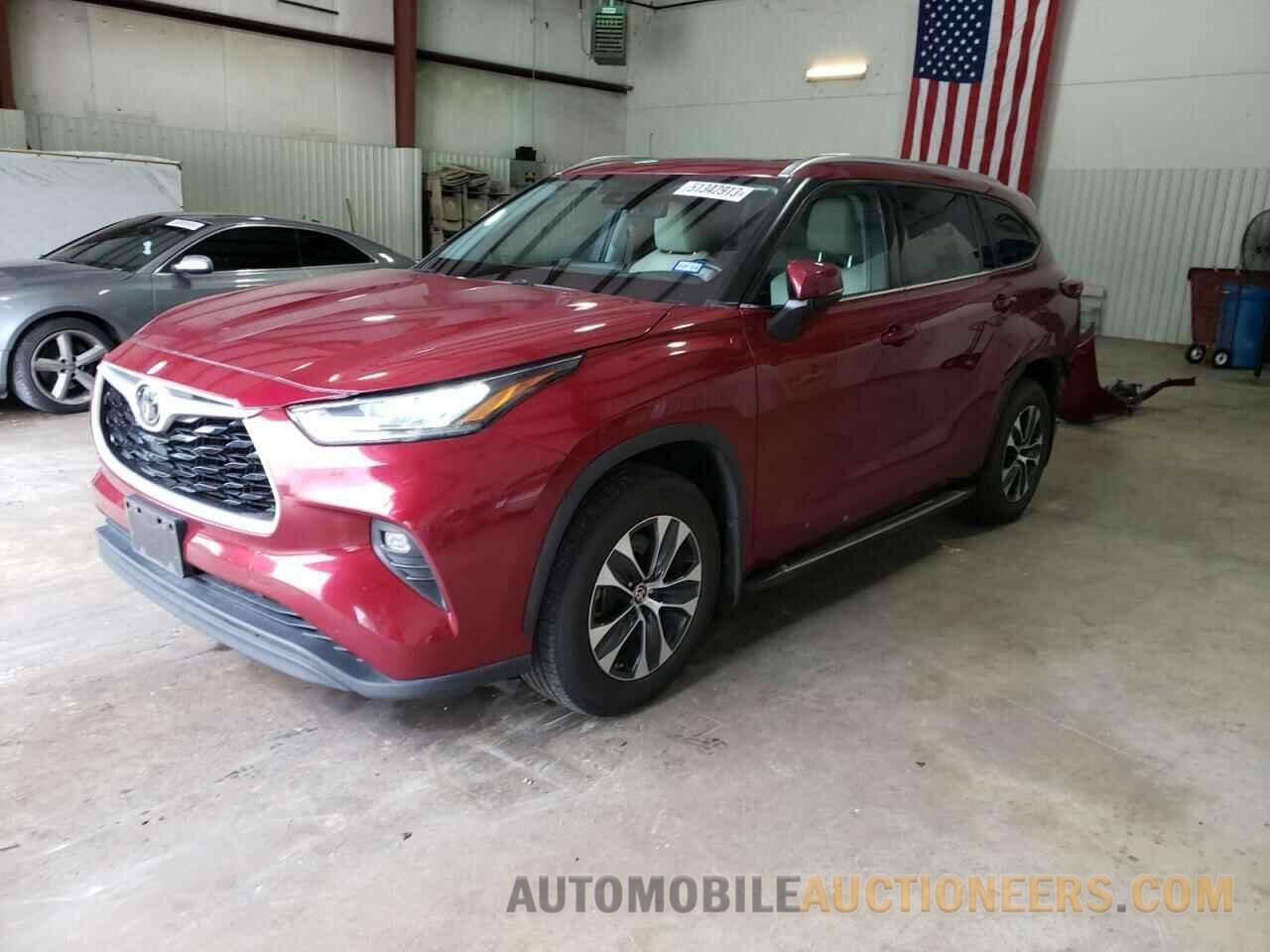 5TDGZRAHXLS002207 TOYOTA HIGHLANDER 2020