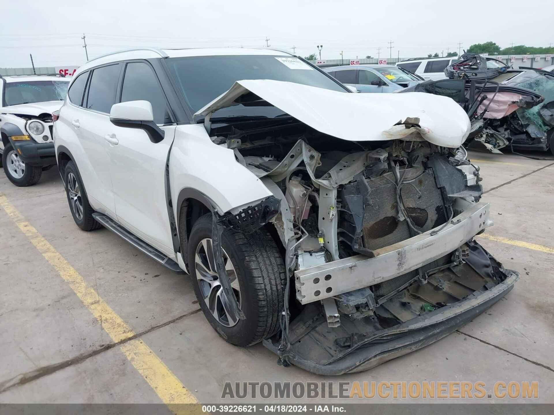 5TDGZRAHXLS508992 TOYOTA HIGHLANDER 2020