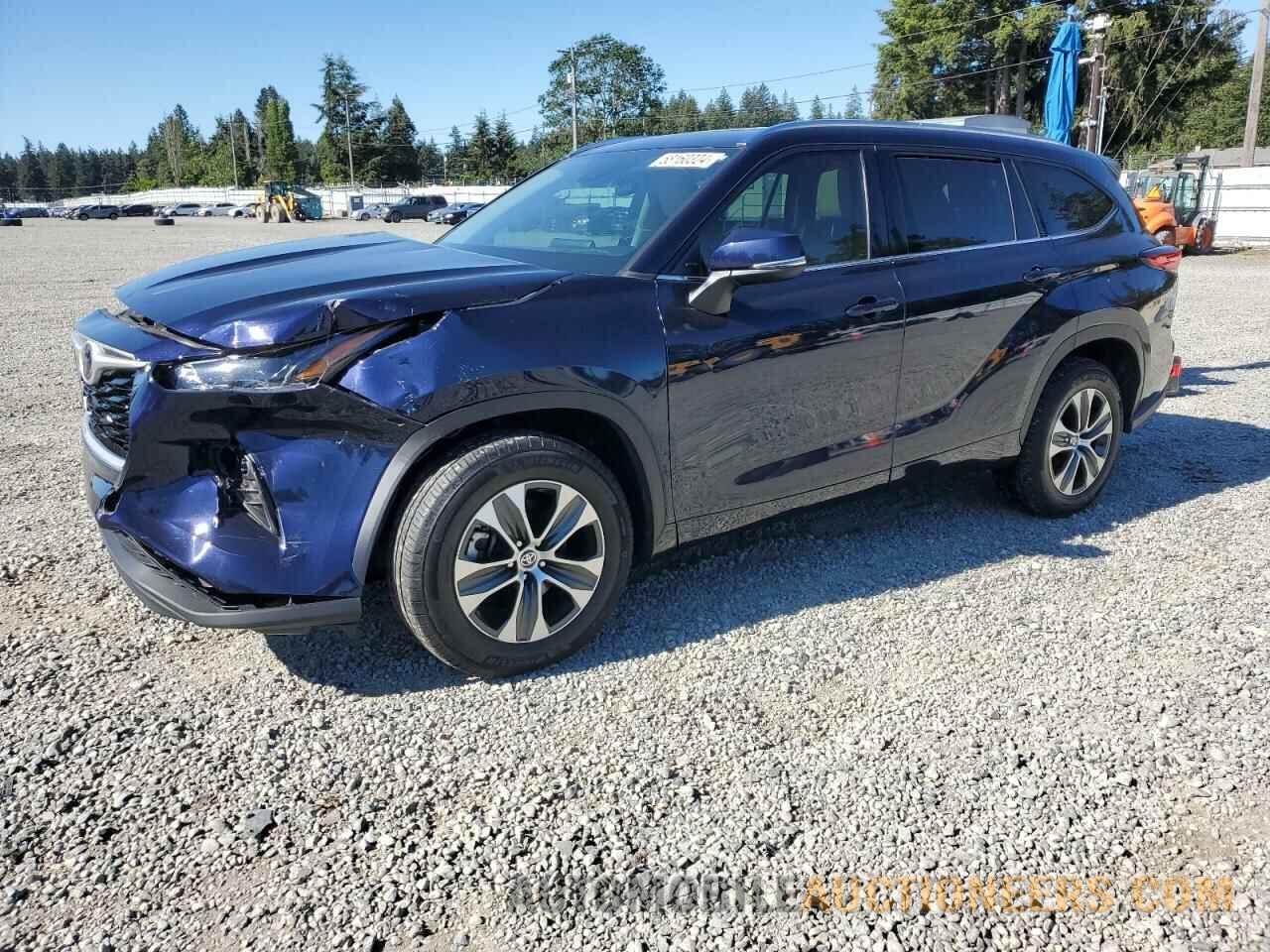 5TDGZRAHXMS048878 TOYOTA HIGHLANDER 2021