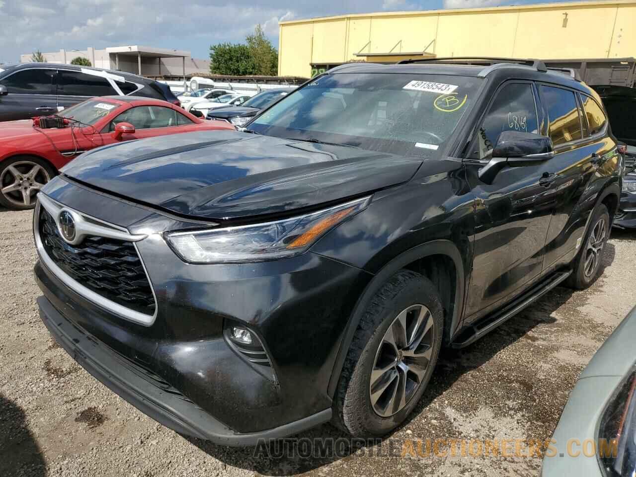 5TDGZRAHXMS054258 TOYOTA HIGHLANDER 2021