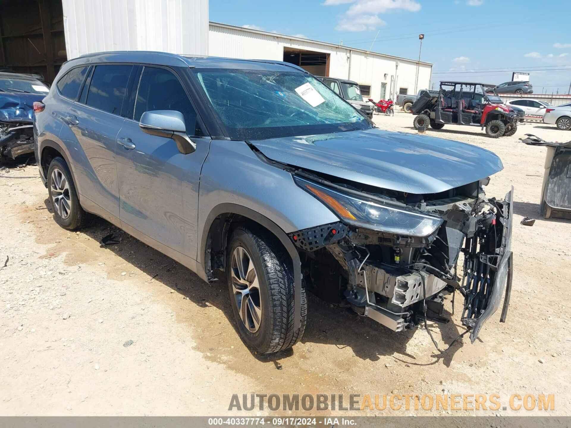 5TDGZRAHXMS059170 TOYOTA HIGHLANDER 2021