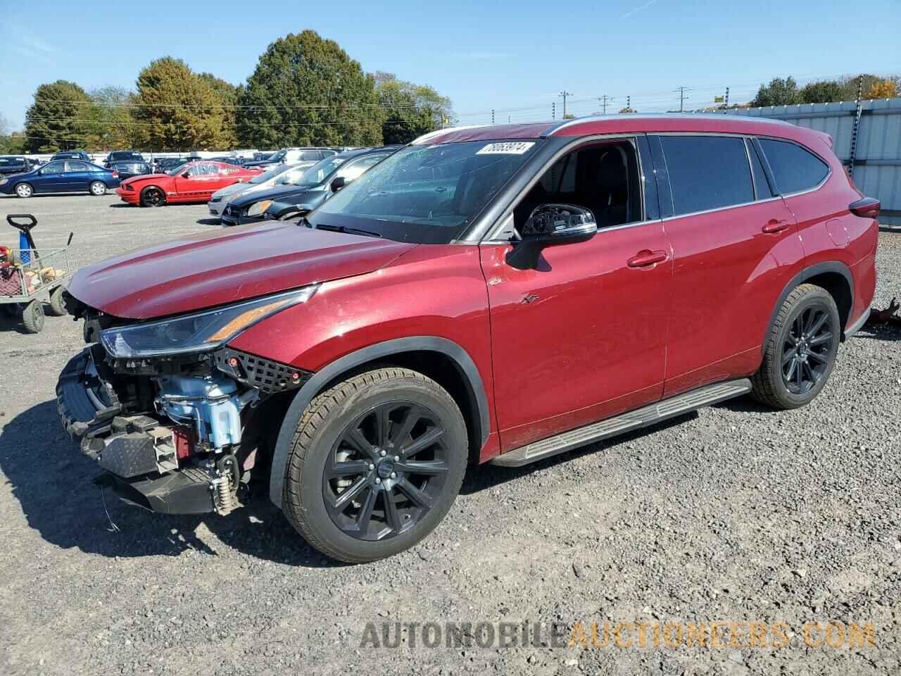 5TDGZRAHXMS532114 TOYOTA HIGHLANDER 2021