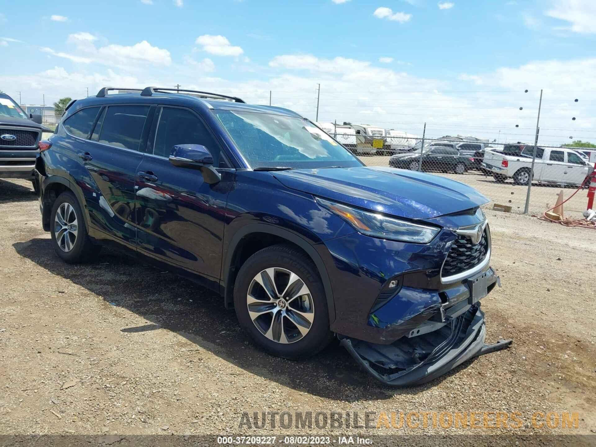 5TDGZRAHXMS536907 TOYOTA HIGHLANDER 2021