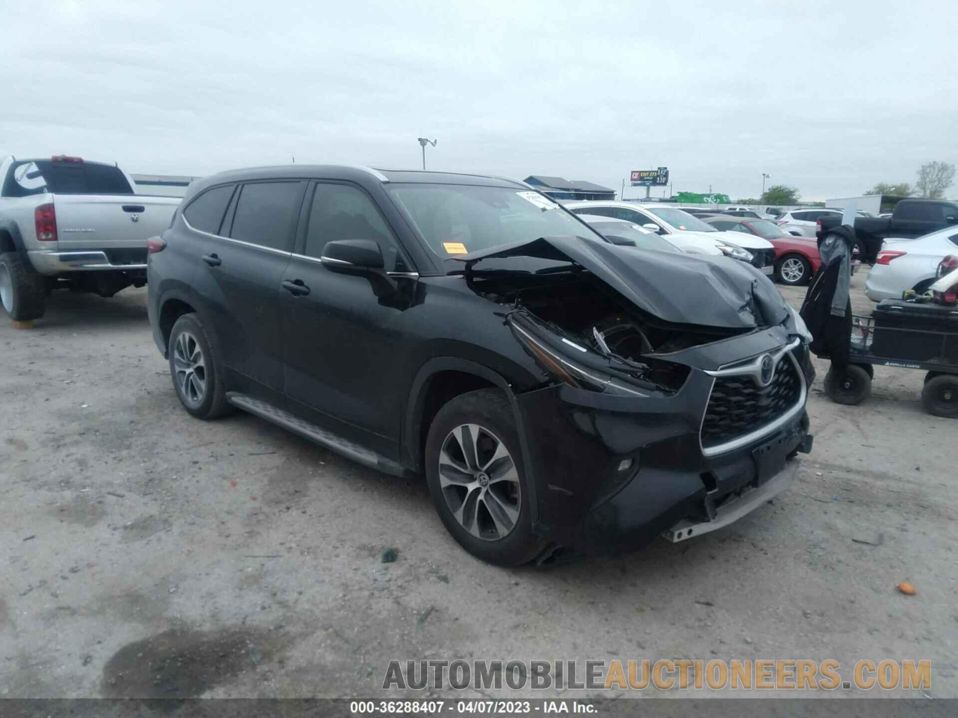 5TDGZRAHXNS124228 TOYOTA HIGHLANDER 2022