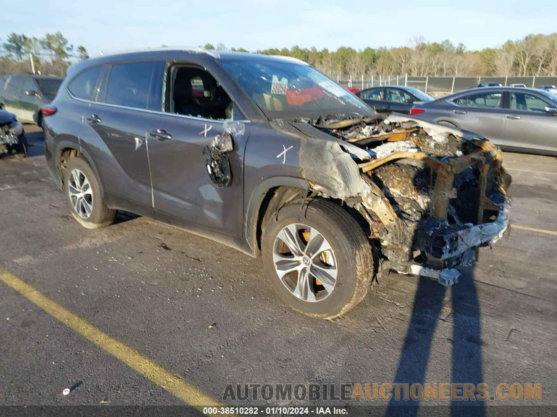 5TDGZRAHXNS547911 TOYOTA HIGHLANDER 2022