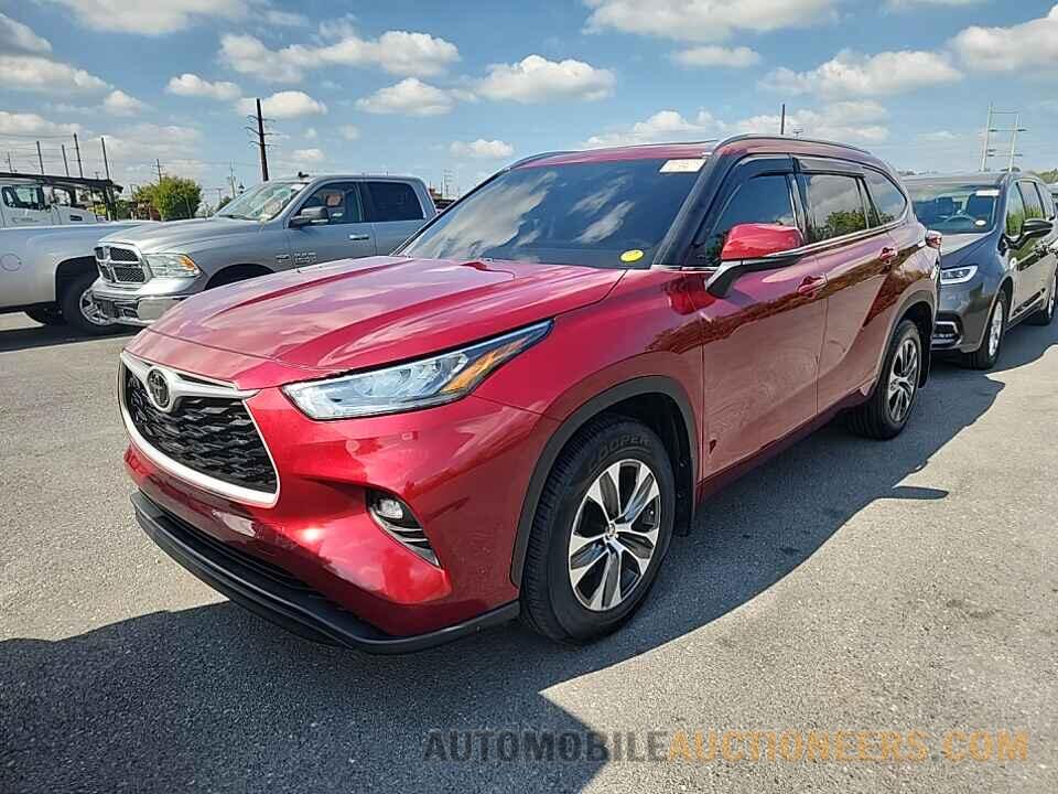 5TDGZRBH0LS008662 Toyota Highlander 2020