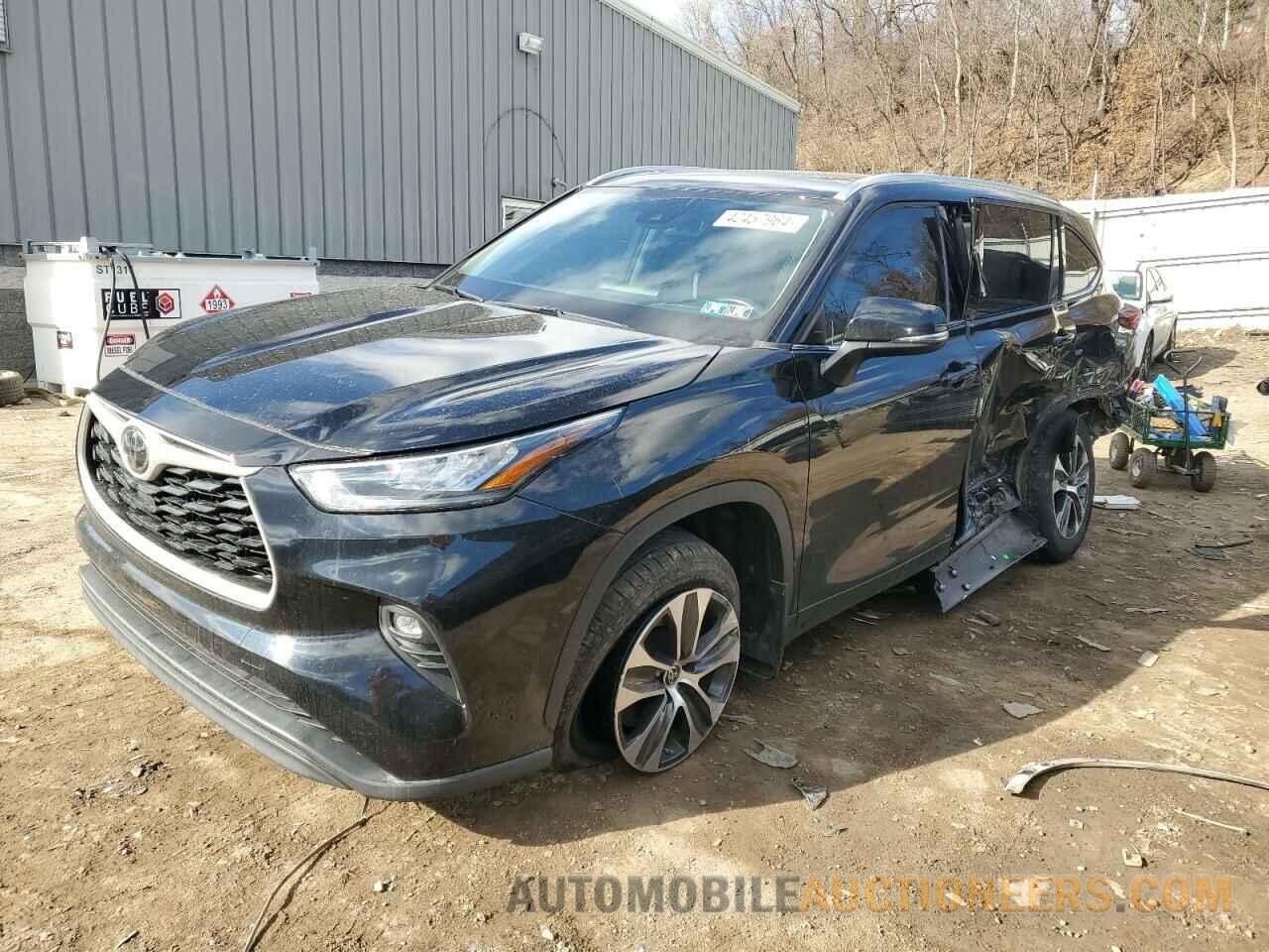 5TDGZRBH0LS520423 TOYOTA HIGHLANDER 2020