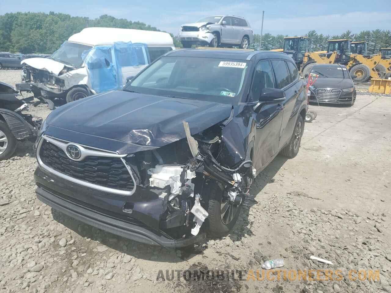 5TDGZRBH0MS057541 TOYOTA HIGHLANDER 2021