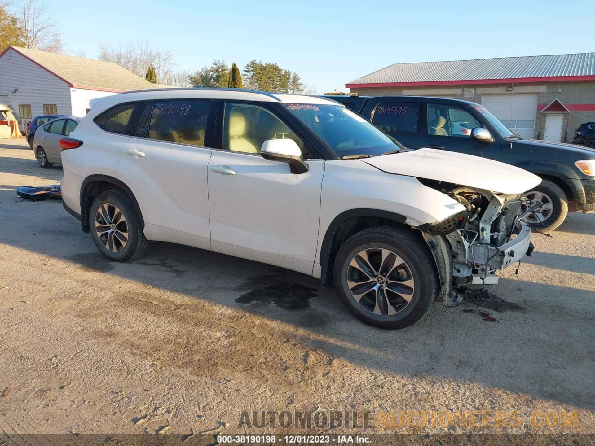 5TDGZRBH0MS120895 TOYOTA HIGHLANDER 2021