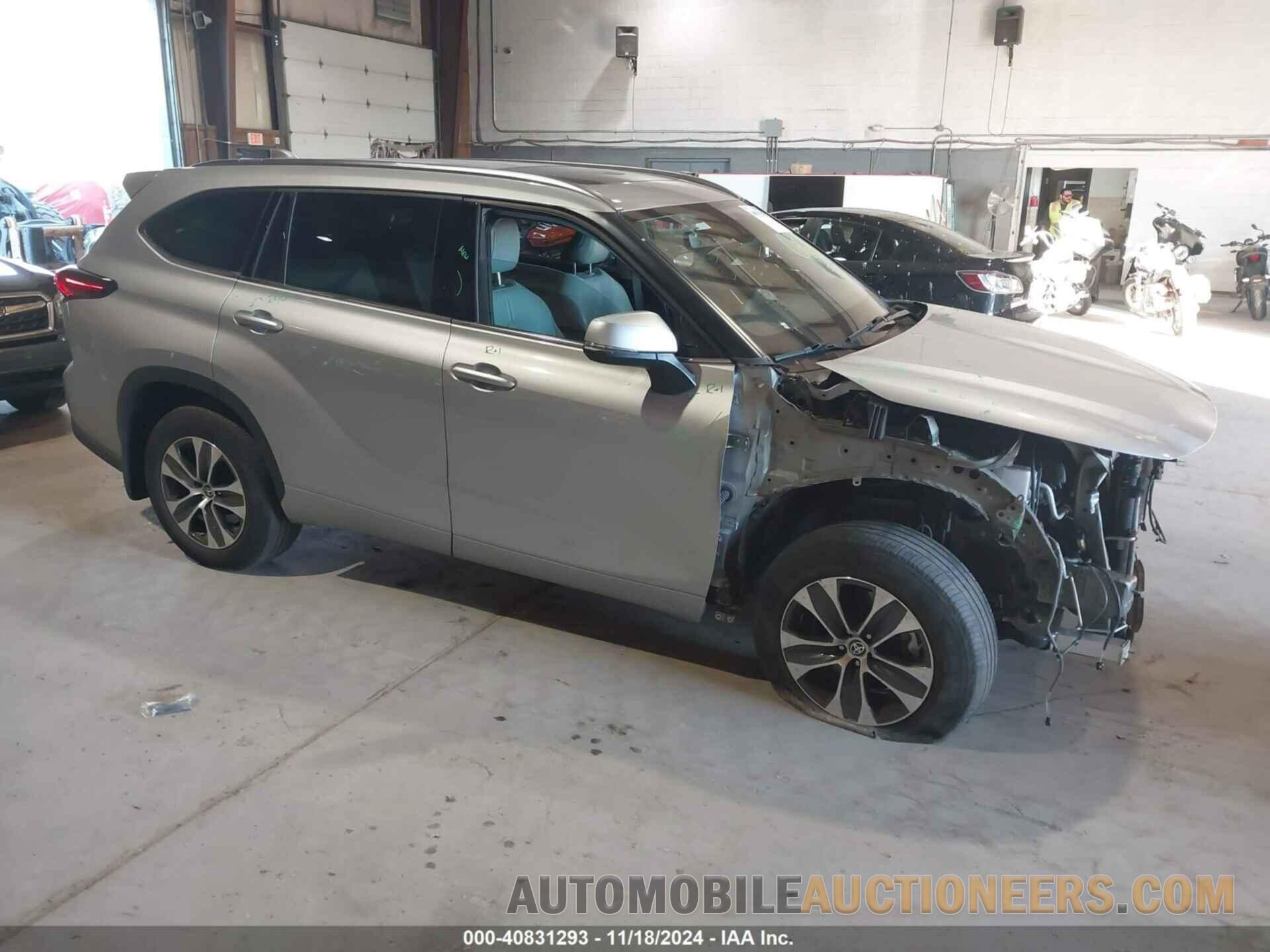 5TDGZRBH0MS147420 TOYOTA HIGHLANDER 2021