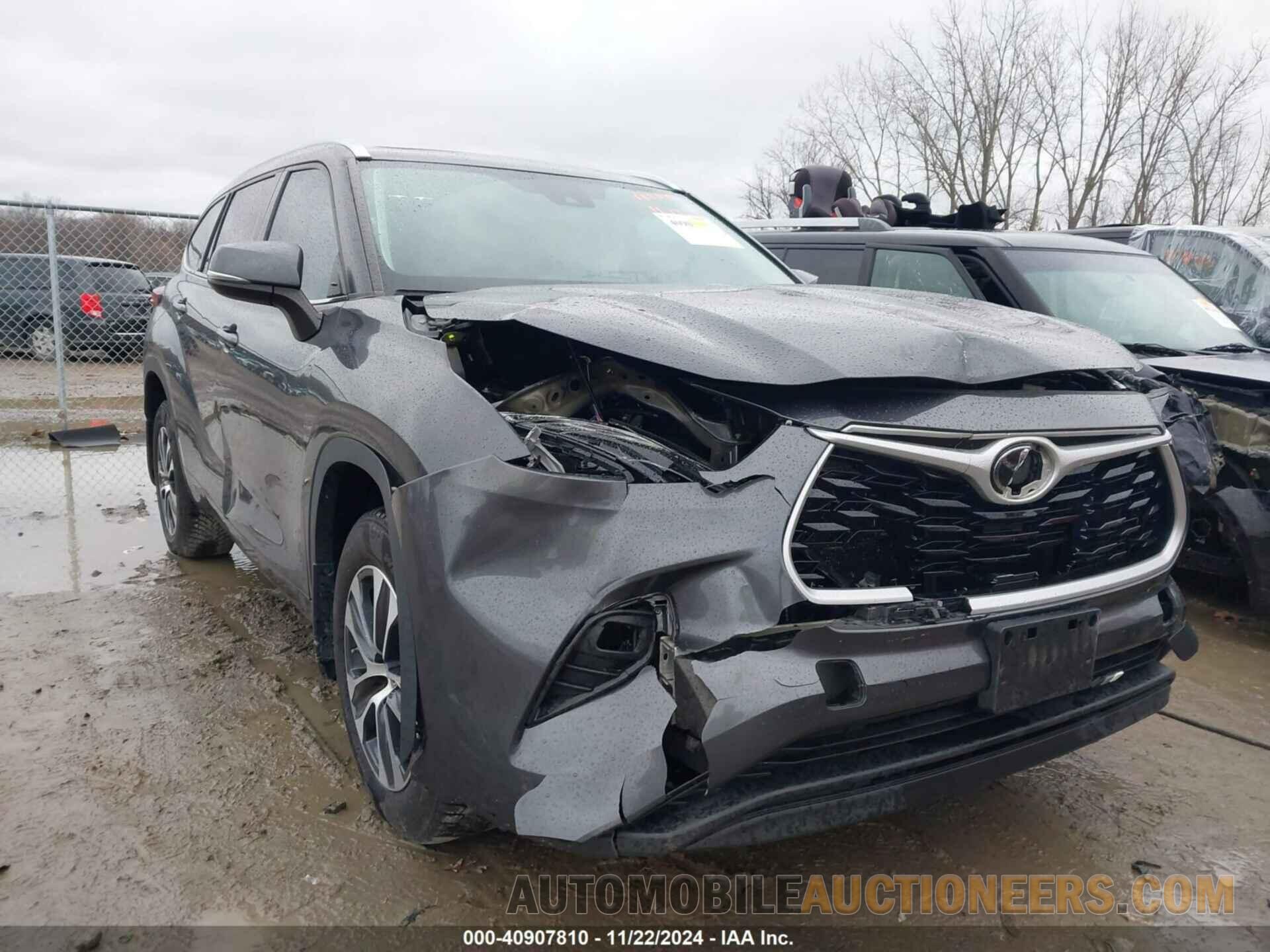 5TDGZRBH0MS524554 TOYOTA HIGHLANDER 2021