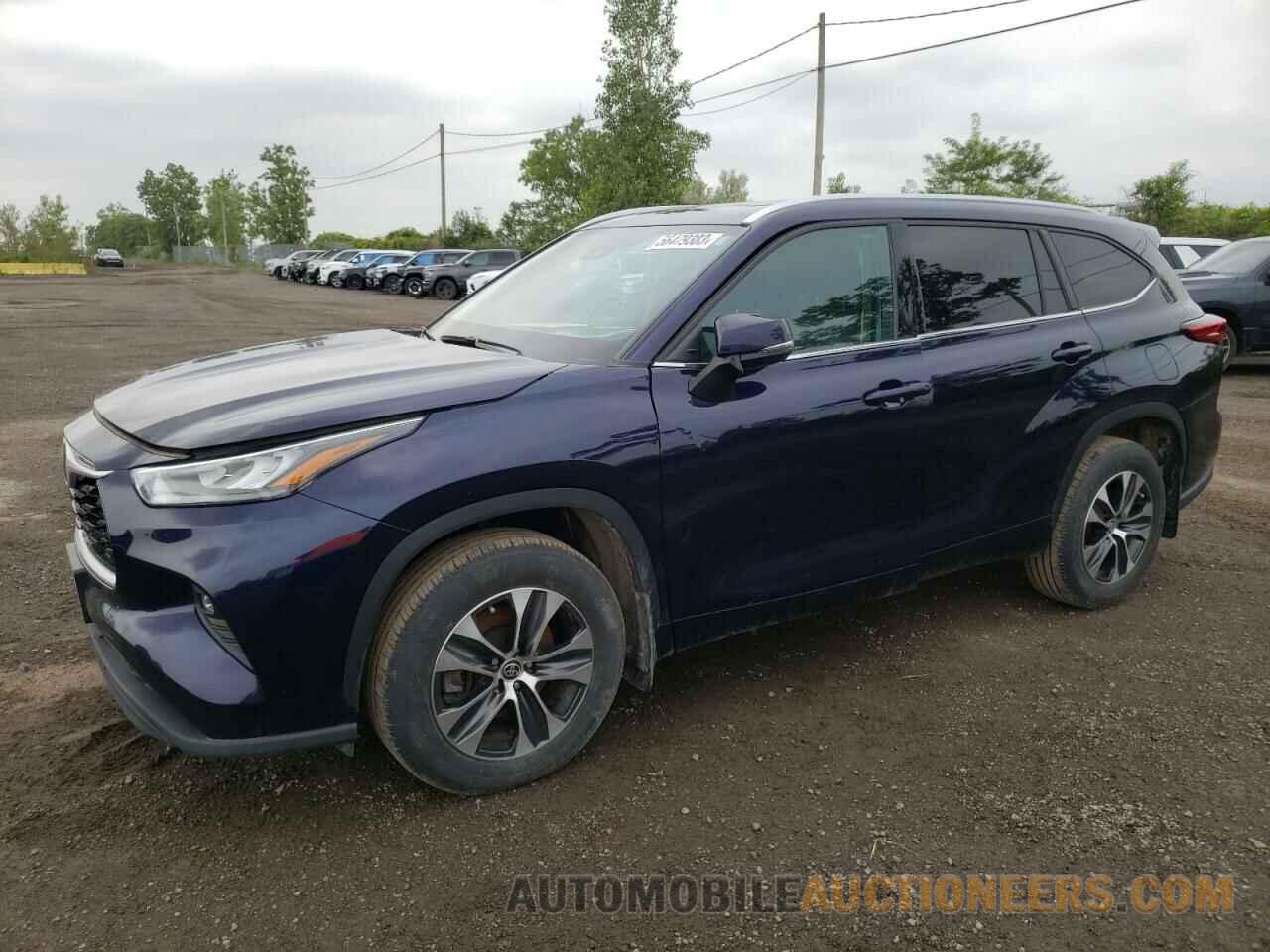 5TDGZRBH0MS530029 TOYOTA HIGHLANDER 2021