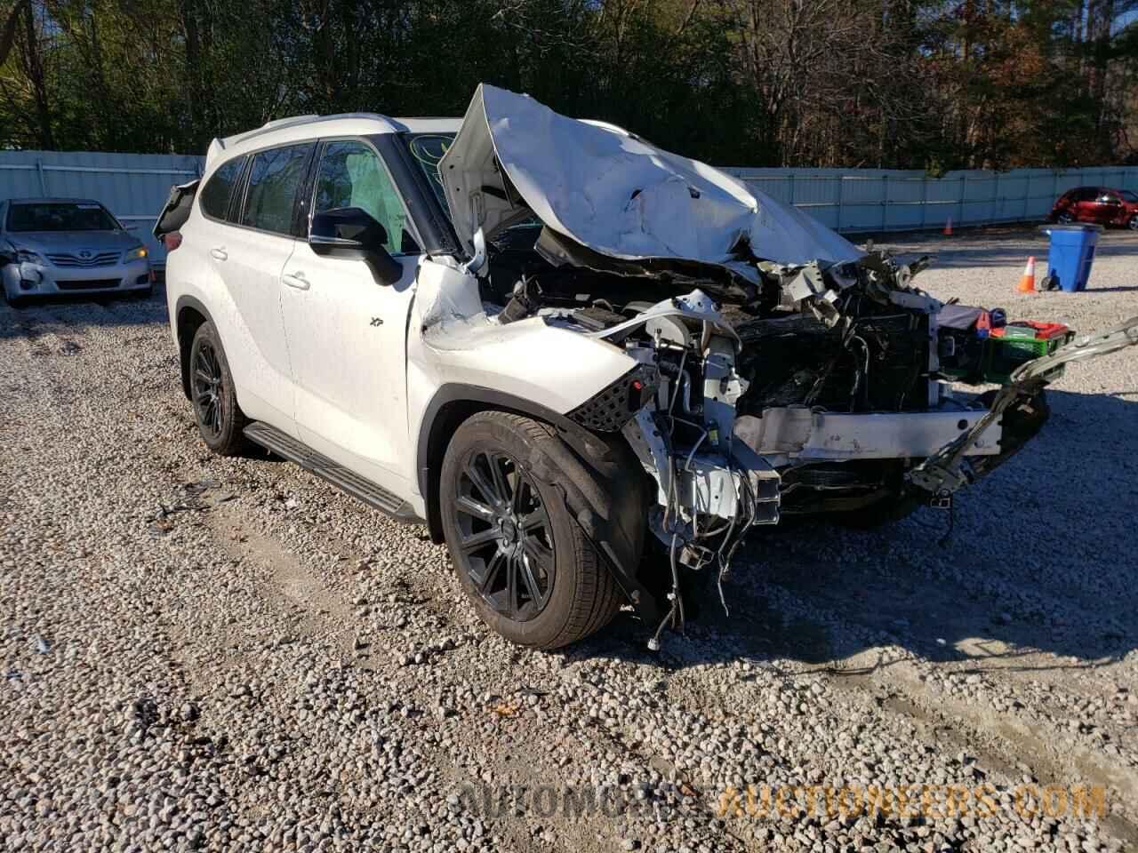 5TDGZRBH0MS535036 TOYOTA HIGHLANDER 2021