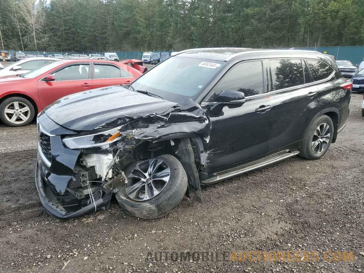 5TDGZRBH0MS544710 TOYOTA HIGHLANDER 2021